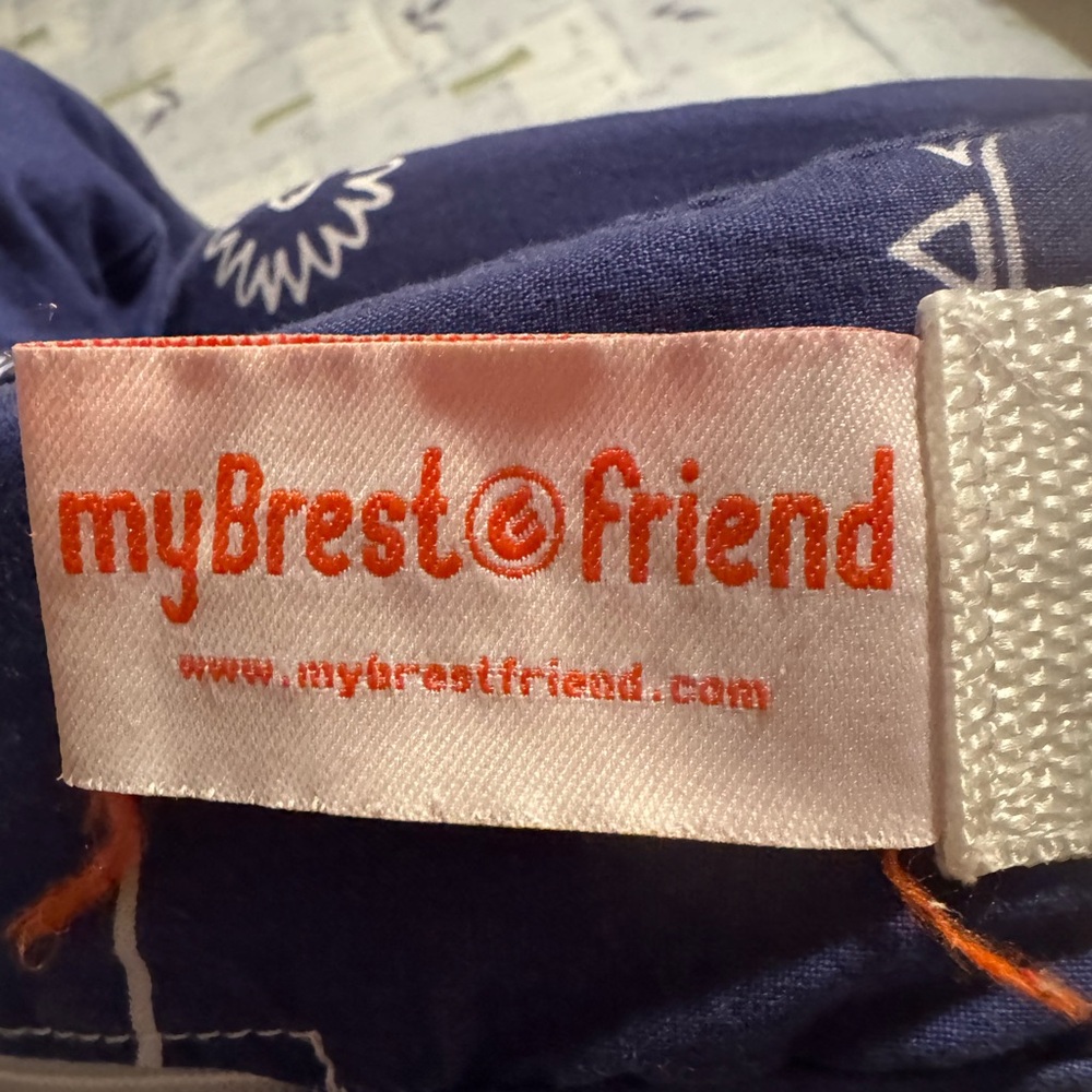 My Brest Friend Kids Pillow - Blue